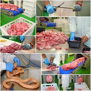 肉类加工厂-拼贴画照片